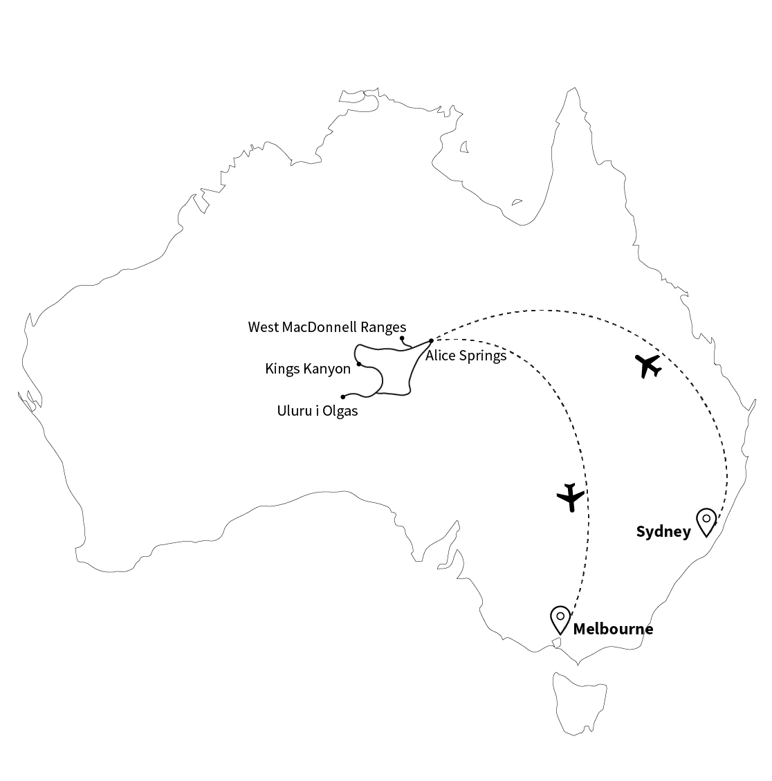 Wyprawa do Uluru 2020 z Summer Creek Australia