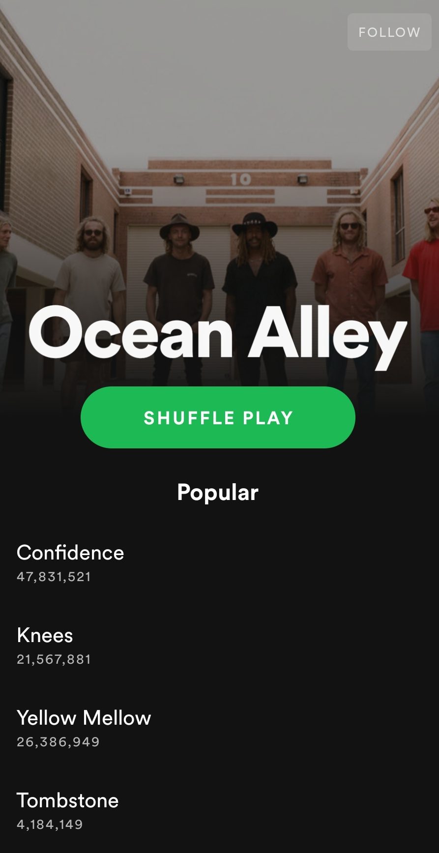 Posłuchaj australijskiego zespołu - Ocean Alley na Spotify