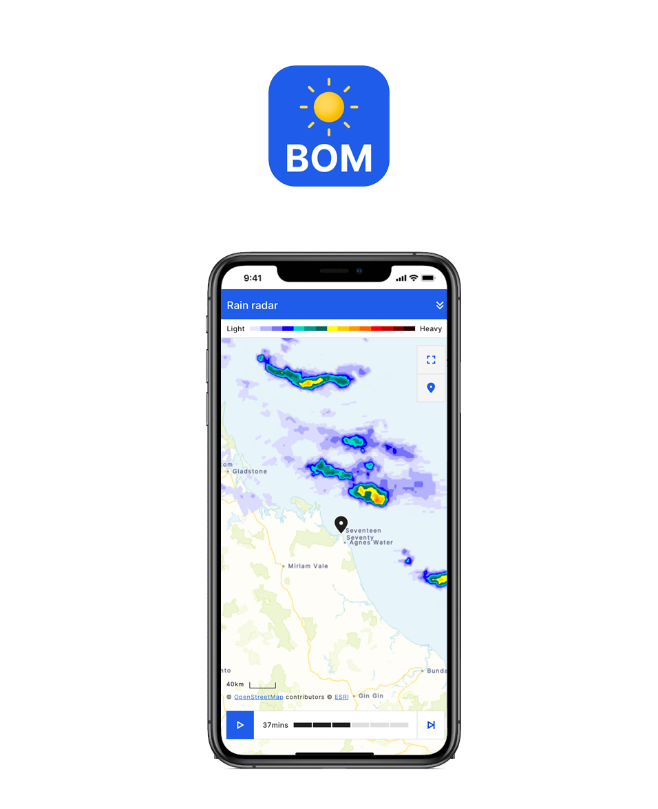 BOM - aplikacja na podróż bez planu do Australii i Nowej Zelandii